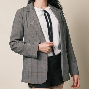 Plaid blazer